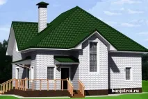 Підбір кольору даху, Будівництво лазні підбір
