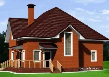 Підбір кольору даху, Будівництво лазні даху