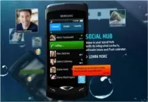 Програми для Bada Samsung Social Hub Premium та BasicPlus програми