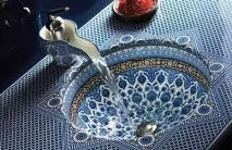 Раковини та умивальники з розписом – вінтаж і не лише Ванна плюс раковини