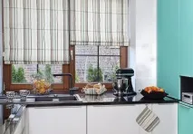 Римські штори на кухню фото, дизайн, виготовлення своїми руками кухню