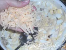 Рецепт Салат з куркою чорносливом та смаженими грибами куркою