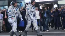 З Байконура стартувала ракета "Союз-ФГ" з новим екіпажем МКС стартувала