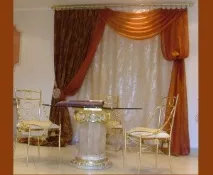 ширината ламбрекина ширина