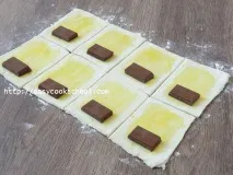 Шари з шоколадом із листкового тіста, Легкі рецепти листкового