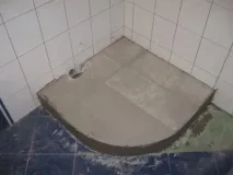 Ставимо душову кабіну з плитки ставимо