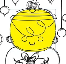 Створення vintage Різдвяна листівка в Adobe Illustrator листівка