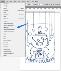 Створення vintage Різдвяна листівка в Adobe Illustrator створення