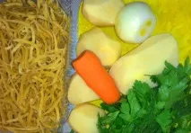 Суп локшина з дикої качки локшина