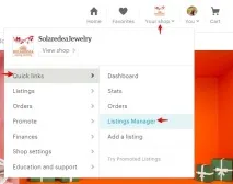 Управління лістингами на Етсі - Listings Manager управління