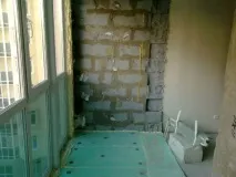 лоджиите вътрешно