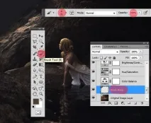 Затемнення у Photoshop можна