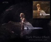 Затемнення у Photoshop photoshop