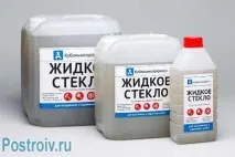 Рідке скло для бетону. рідке