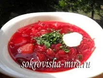 Борш картофи борш