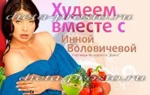 Дієта Інни Воловичевої меню по днях дієта