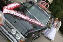 Декор весільних машин, тематичне оформлення машин