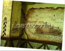 първият слой декоративна
