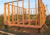 Фотозвіт - будівництво каркасного будинку 6x4 своїми руками (50 фото) фотозвіт
