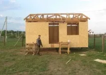Фотозвіт - будівництво каркасного будинку 6x4 своїми руками (50 фото) будинку