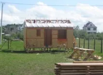 Фотозвіт - будівництво каркасного будинку 6x4 своїми руками (50 фото) фотозвіт