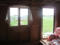 Фотозвіт - будівництво каркасного будинку 6x4 своїми руками (50 фото) будівництво