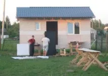 Фотозвіт - будівництво каркасного будинку 6x4 своїми руками (50 фото) будинку