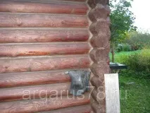 Герметизація зрубу дачного будинку своїми руками руками