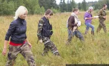 Як знайти людину в лісі Пошуковий загін «СОВА» навчив добровольців пошуку зниклих людей знайти