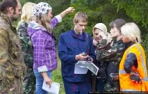 Як знайти людину в лісі Пошуковий загін «СОВА» навчив добровольців пошуку зниклих людей людину