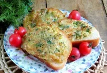 Як приготувати грінки з|із| яйцем і молоком на сковороді на сніданок приготувати