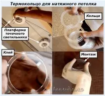Як встановити світильники на натяжну стелю своїми руками, Дизайн і ремонт квартир своїми руками світильники