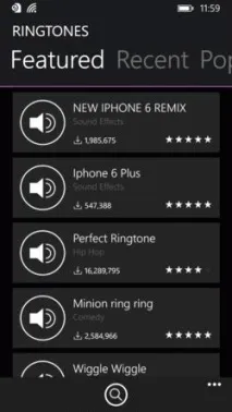Як створити та встановити мелодії дзвінка на Windows Phone, Windows Device Phone phone