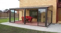 Як вибрати розсувні вікна для тераси, різновиди конструкцій розсувні