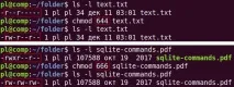 Команда chmod – зміна прав доступу chmod
