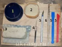 Ліпимо з глини веселого дідуся Чурилу та їжака ліпимо