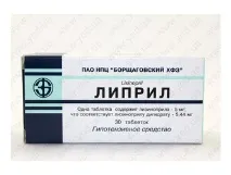 Ліприл показання та інструкція із застосування, ціна, аналоги, відгуки інструкція