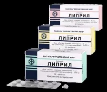 Ліприл показання та інструкція із застосування, ціна, аналоги, відгуки показання