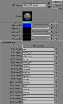 Налаштування frameBuffer - ів для виведення пасів загалом і mia_material_x зокрема, Sigillarium framebuffer