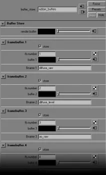 Налаштування frameBuffer - ів для виведення пасів загалом і mia_material_x зокрема, Sigillarium налаштування