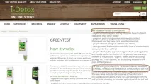 Нітрат-тестер «Greentest» має всі недоліки нітратомірів СОЕКС нітратомірів