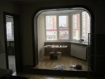 Об’єднання балкона з кімнатою єднання