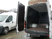 Обшивка фургону Фольксваген Крафтер L3H2 фанерою, що ламінує. крафтер