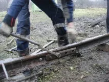 Закінчення будівництва вузькоколійки - Зроблено у нас вузькоколійки