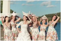 Paris wedding або весілля у французькому стилі (образи подружок та друзів) wedding