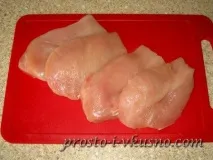 Відбивні з курячої грудки з корицею та каррі курячої