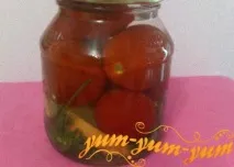 Помідори з яблуками на зиму яблуками