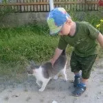 детето одраскано