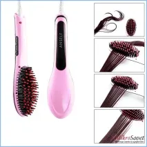 Гребінець випрямляч fast hair straightener фото та відео hair