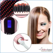 Гребінець випрямляч fast hair straightener фото та відео гребінець